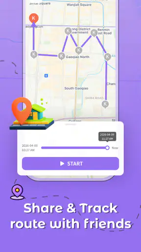 Phone Location Share screenshot