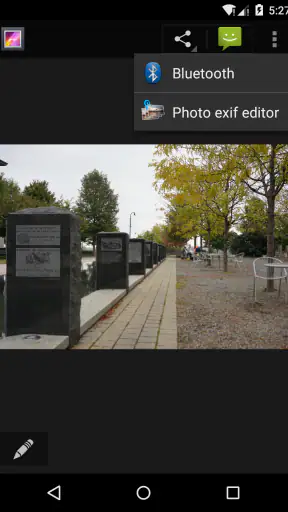 Photo exif editor screenshot