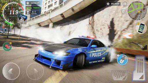 Police Car Chase Drift Games screenshot
