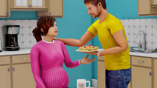 Pregnant Mother Simulator Game screenshot