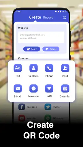 QR Create&Scan screenshot