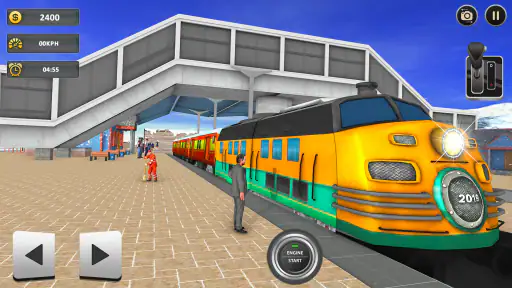 Railway Train Simulator Games screenshot
