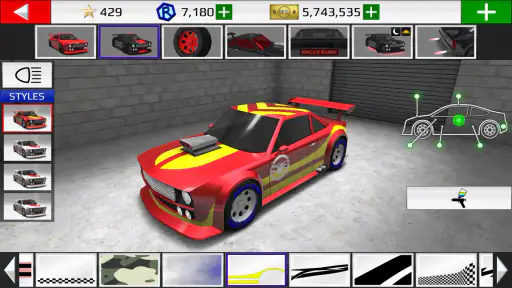 Rally Fury - ハイスピードのラリーレーシング screenshot
