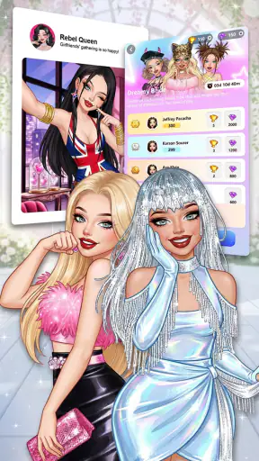 Rebel Glam：ファッションアイドル着せ替え screenshot