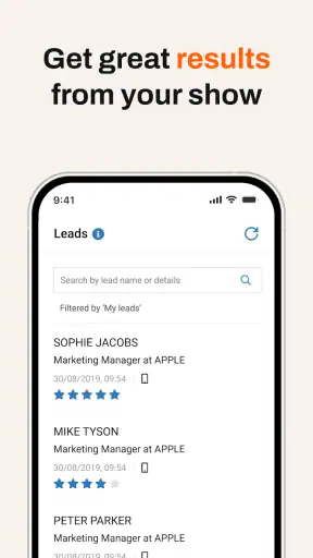 RX Lead Manager App screenshot