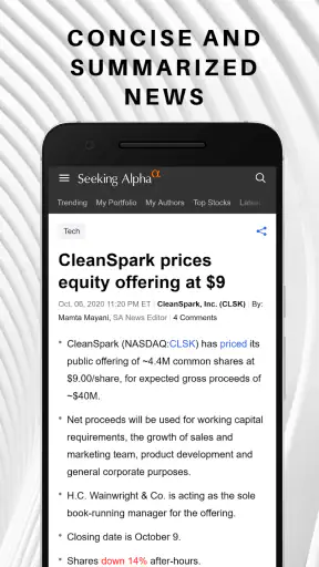 SA Investing: 投資, 株式, 取引所, 分析 screenshot