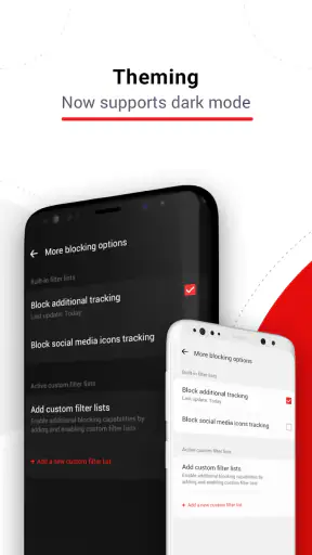 Samsung Internet用AdBlock screenshot