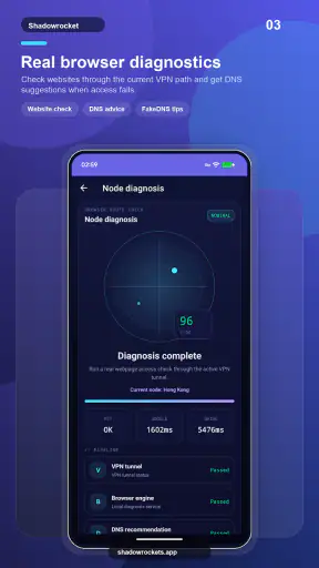 Shadowrocket for android screenshot