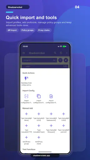 Shadowrocket for android screenshot