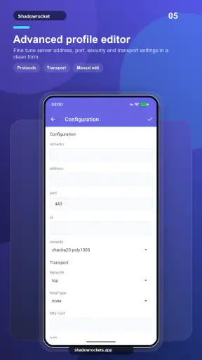 Shadowrocket for android screenshot