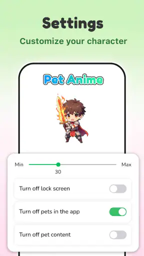 Shimeji anime: Pet On Screen screenshot