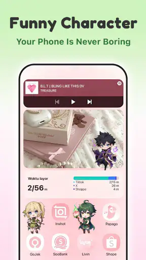 Shimeji anime: Pet On Screen screenshot