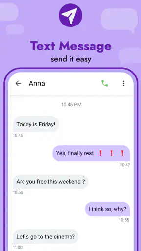 SMSメッセンジャー - SMS アプリ screenshot