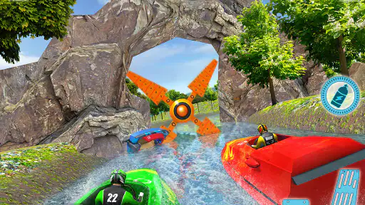 Speed Boat Crash Racing screenshot