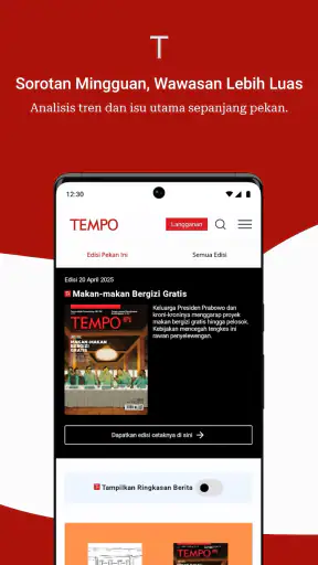 Tempo screenshot