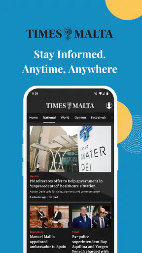 Times of Malta screenshot