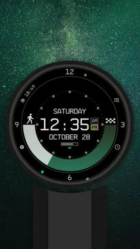 To the stars Watch Face screenshot