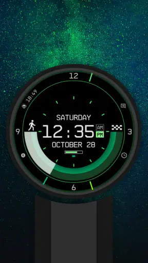 To the stars Watch Face screenshot