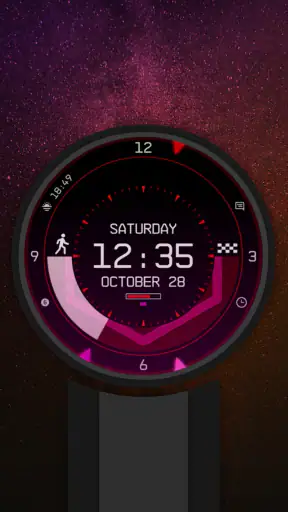 To the stars Watch Face screenshot