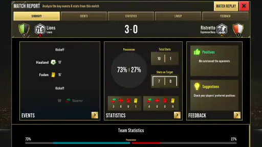 Ultimate Football Manager 27 screenshot