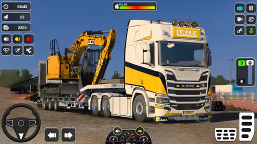 US Real Truck Simulator 3D screenshot