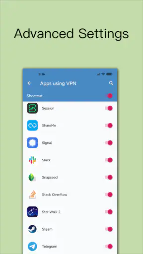 V2VPN - A Fast VPN Proxy screenshot