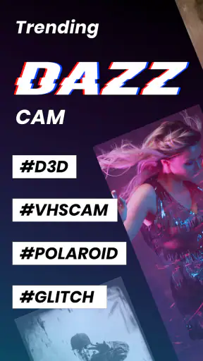 VHS Cam: glitch photo effects screenshot