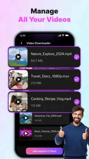 Video Downloader: Fast Saver screenshot