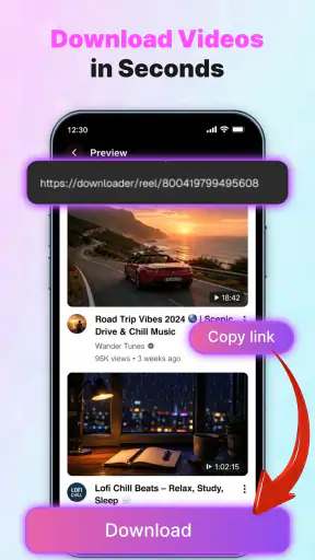 Video Downloader: Fast Saver screenshot