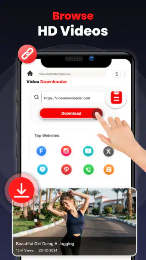 Video Downloader - Save Video をAndroidとiOSでダウンロード - Mobexer