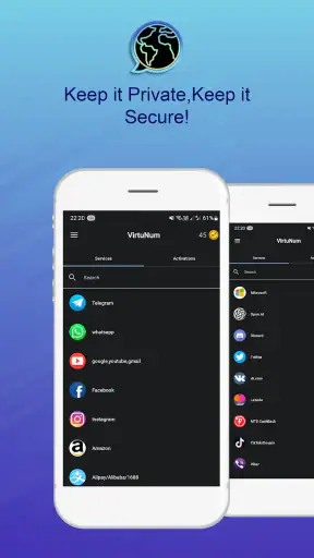 VirtuNum - 仮想番号 screenshot