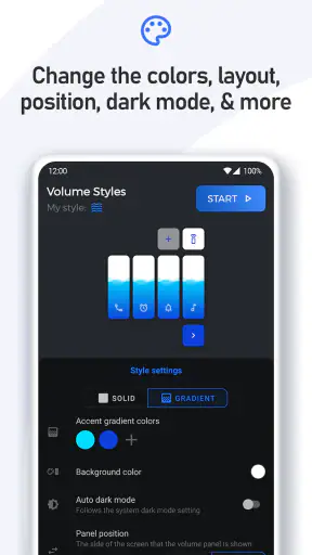 Volume Styles ー カスタムコントロール screenshot
