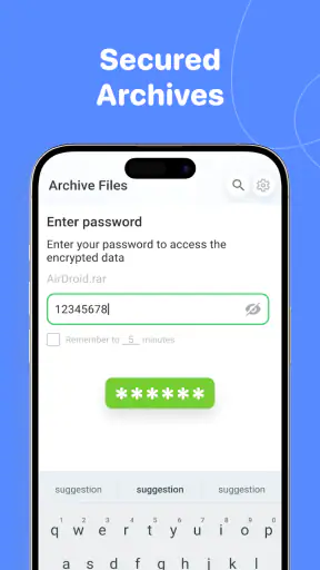 ZipSafe アーカイバー & エクストラクター screenshot