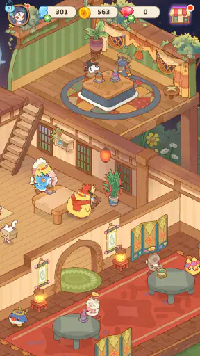 あの世食堂：かわいい妖怪マージ screenshot