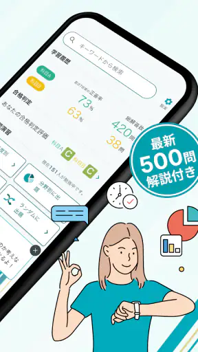 いちばんやさしい 基本情報技術者 絶対合格の過去問集 screenshot