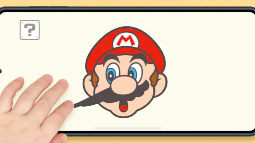 かおマリオ screenshot