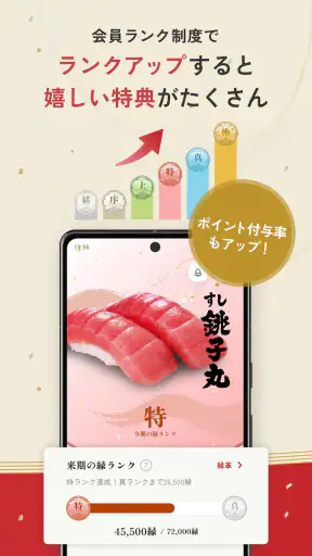 すし銚子丸 縁アプリ screenshot