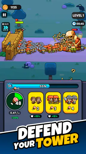 ちび勇者 - 戦略ディフェンス screenshot