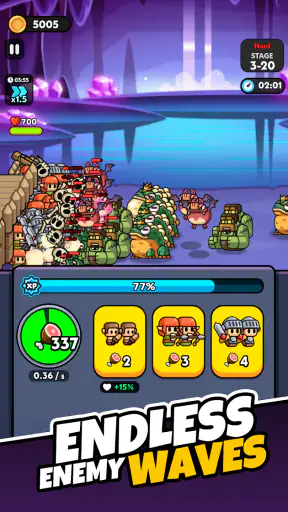 ちび勇者 - 戦略ディフェンス screenshot