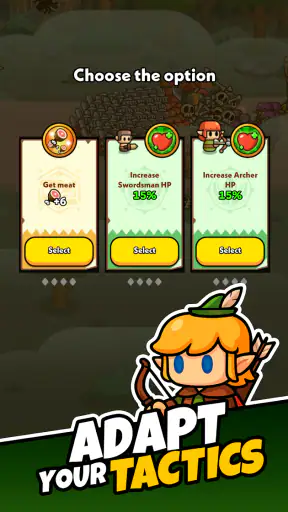 ちび勇者 - 戦略ディフェンス screenshot