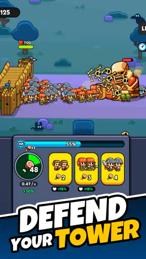 ちび勇者 - 戦略ディフェンス screenshot