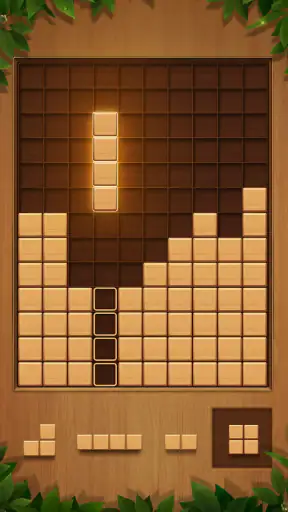 ウッドブロックパズル — ブロック・木のパズルゲーム screenshot