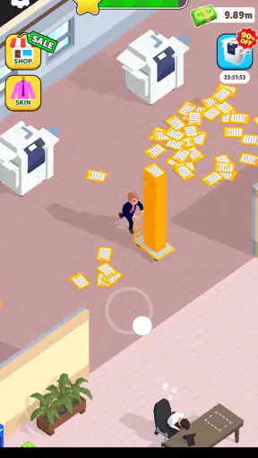 オフィス ヒーロー - 経営 お仕事アイドルゲーム screenshot