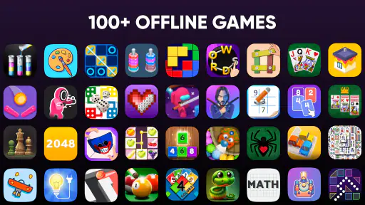 100+オフラインゲーム 暇つぶし 楽しい ミニパズルボード screenshot