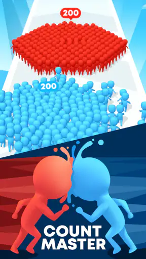 カウントマスターズ：群衆クラッシュ＆棒人間ランニングゲーム。 screenshot