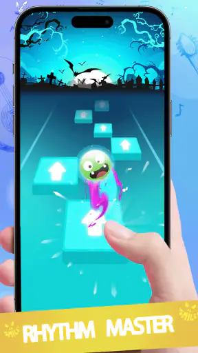 カラーダンスホップビート音楽ゲーム screenshot