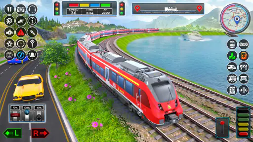 シティトレインゲーム3Dトレインゲーム screenshot