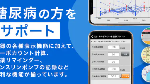 スマートe-SMBG - 糖尿病ライフログアプリ screenshot