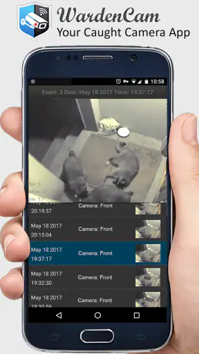 スマートホームセキュリティ, 家庭用のIP監視カメラ screenshot