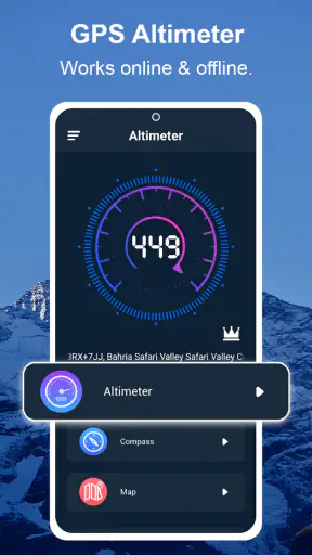 スマート高度計 GPS 高度 screenshot